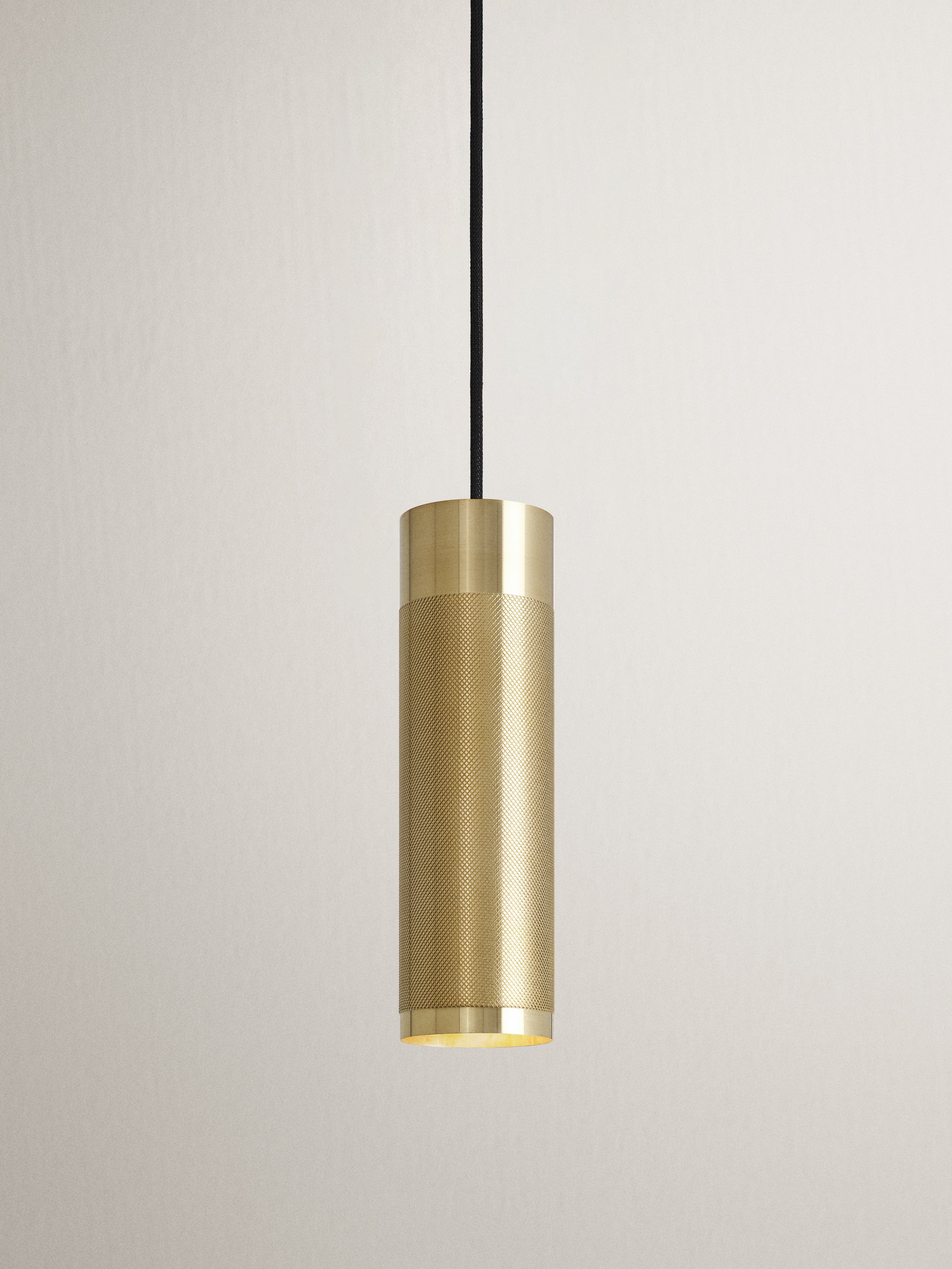 Thorup Copenhagen Patrone Pendant Lamp P102 Solid Brushed Brass