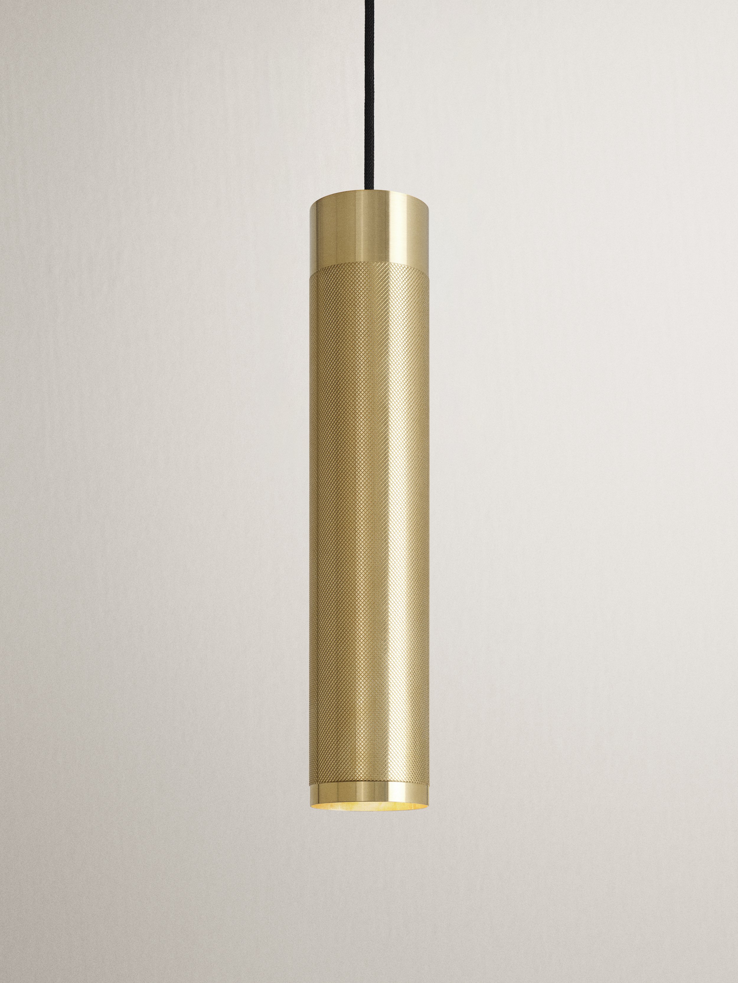 Thorup Copenhagen Patrone Pendant Lamp PL102 Solid Brushed Brass