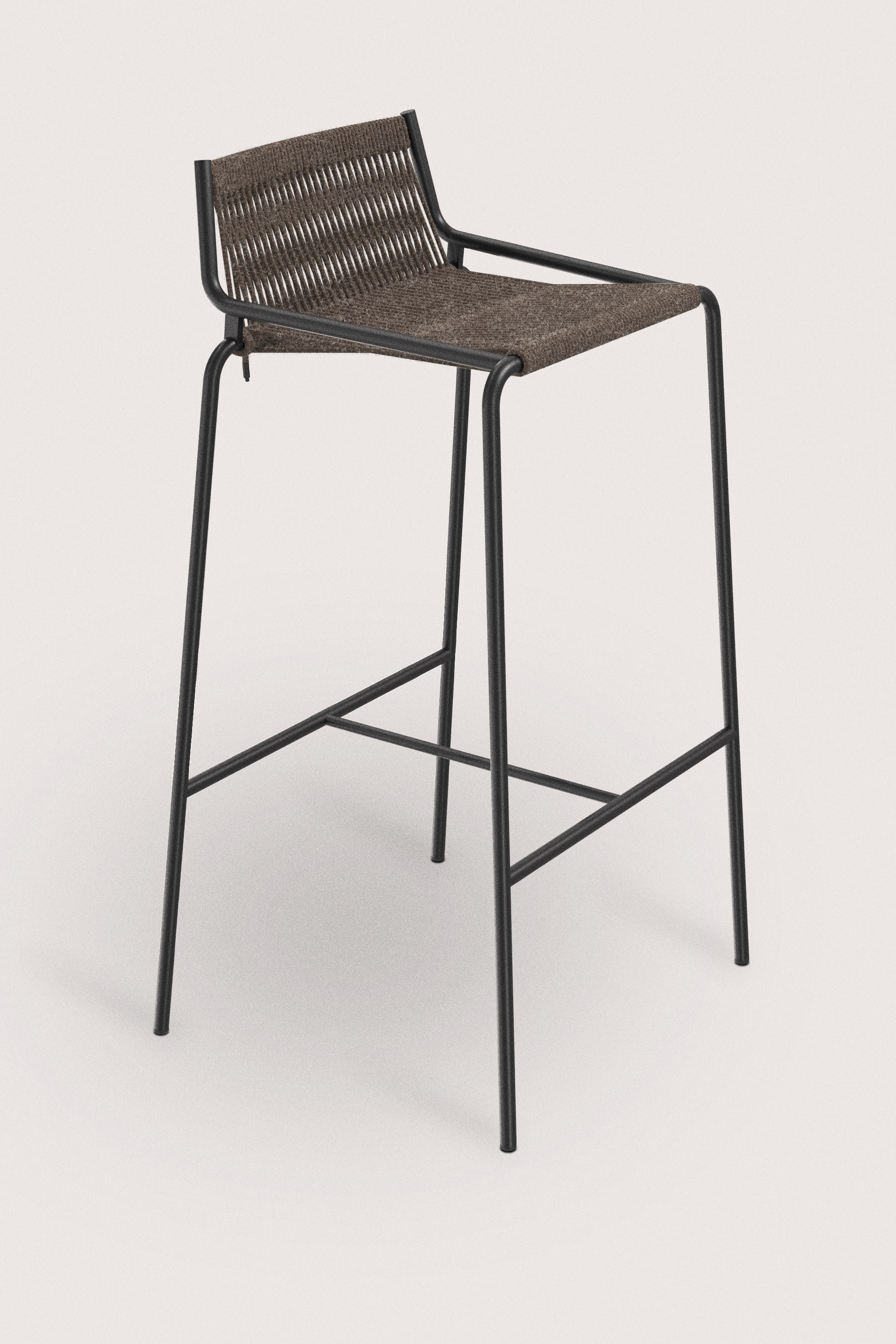 C3022_Noel Bar Chair_Black Base_Wool Flag Halyard_Thorup Copenhagen.png