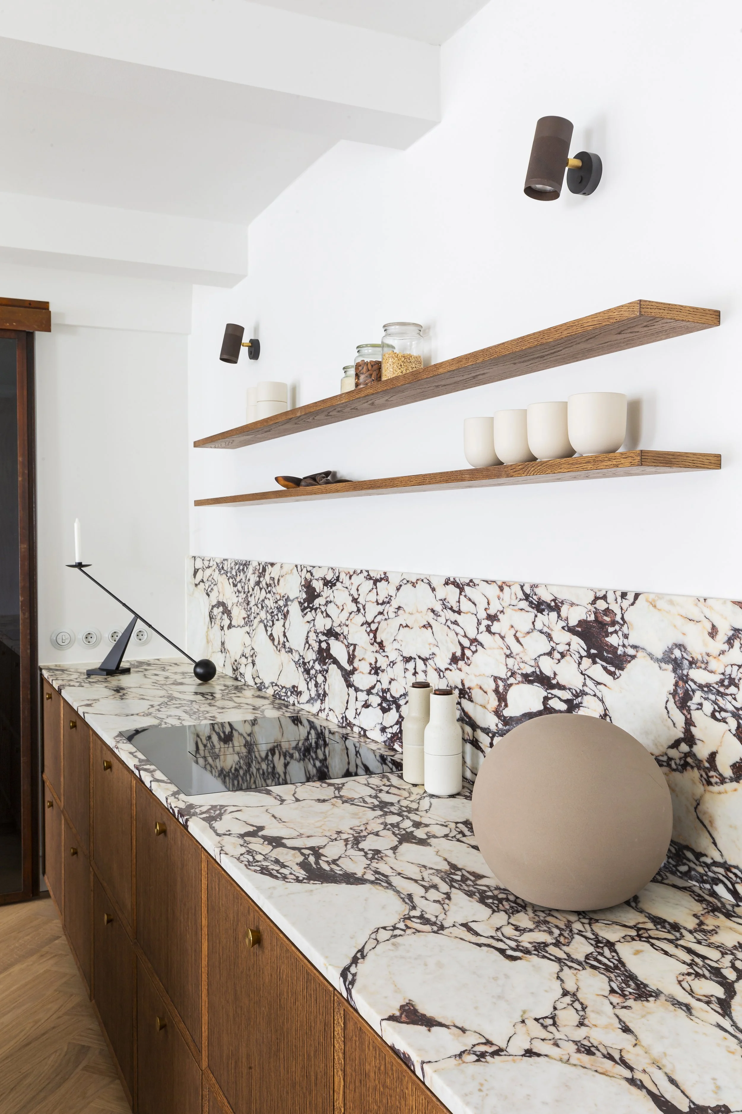 Patrone lighting grace multiple rooms throughout a 1931 Copenhagen villa 