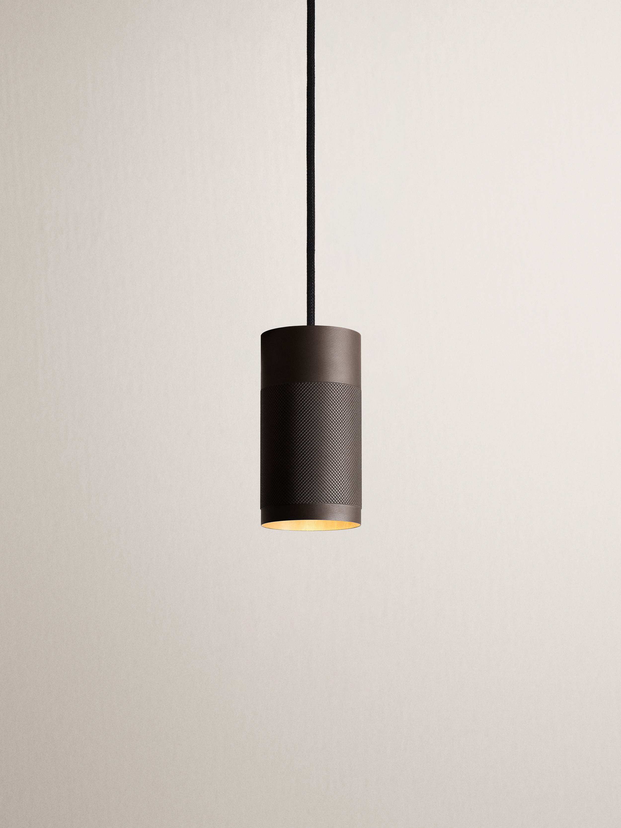 Patrone Small Pendant Lamp - Browned Brass