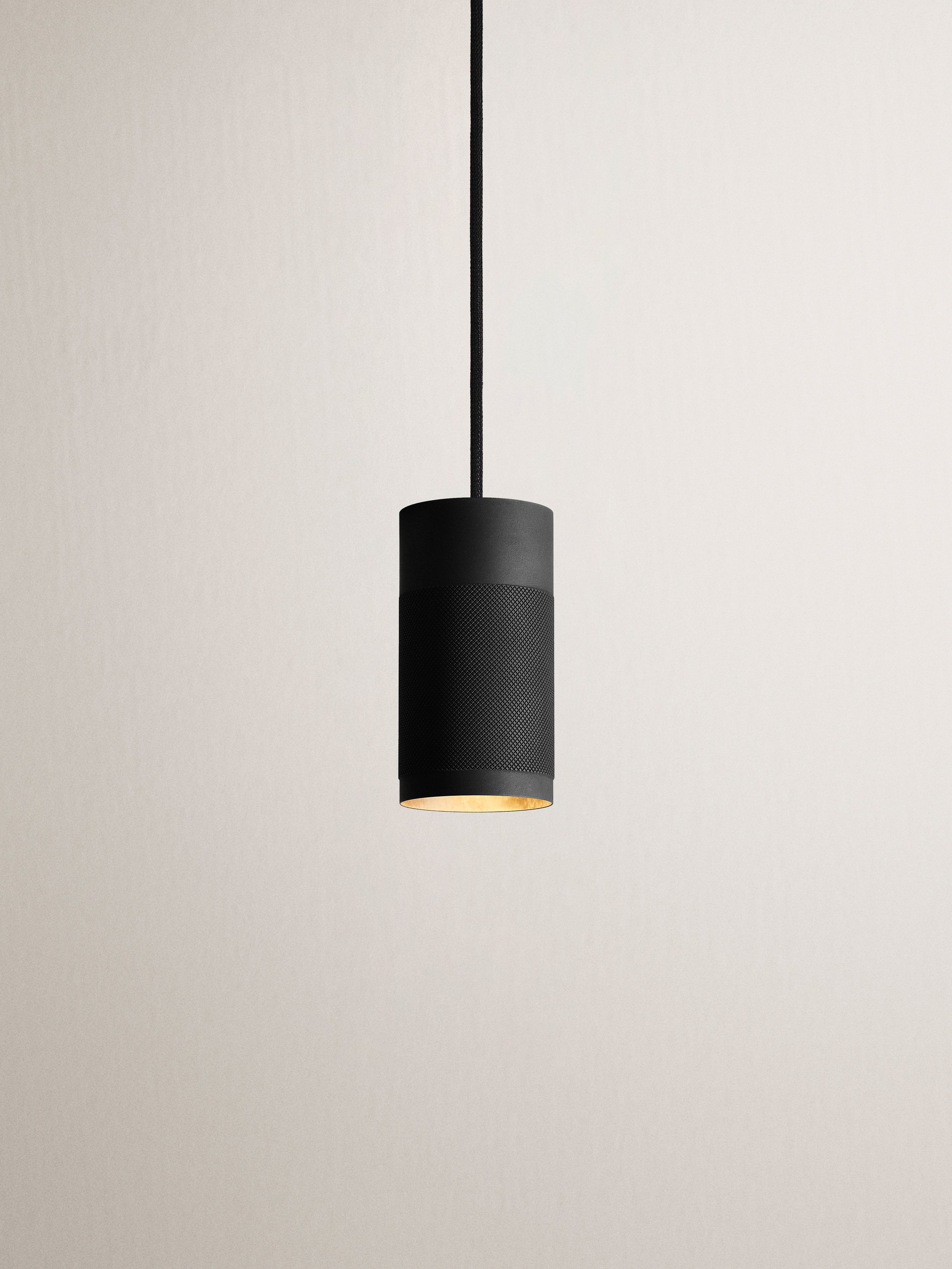 Patrone Small Pendant Lamp - Black-browned Brass