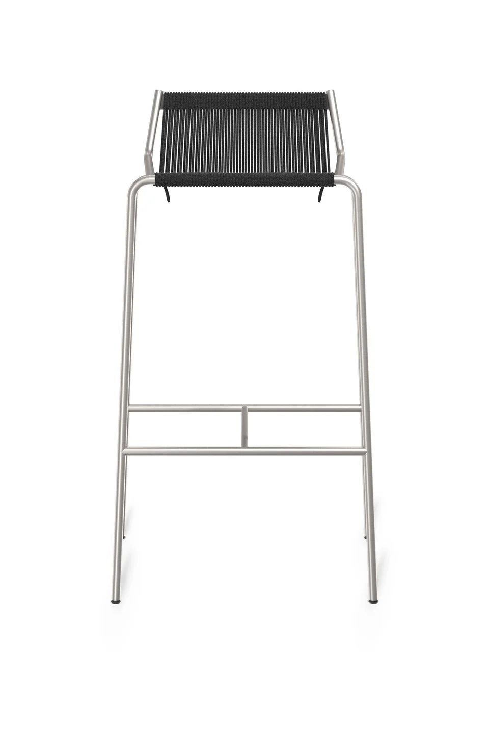 Thorup Copenhagen_B203 Noel Bar Chair steel black front packshot white background.jpg