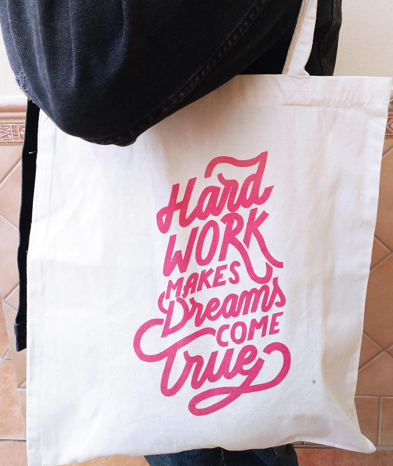 Hard Work Tote Bag