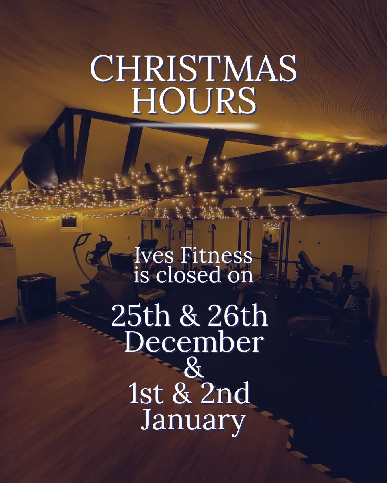 I&rsquo;m working up to Christmas and throughout the festive season, so if you&rsquo;re staying close to home, feel free to book those sessions in!

To those of you visiting family, safe travels and I&rsquo;ll see you on the other side!

A huge thank