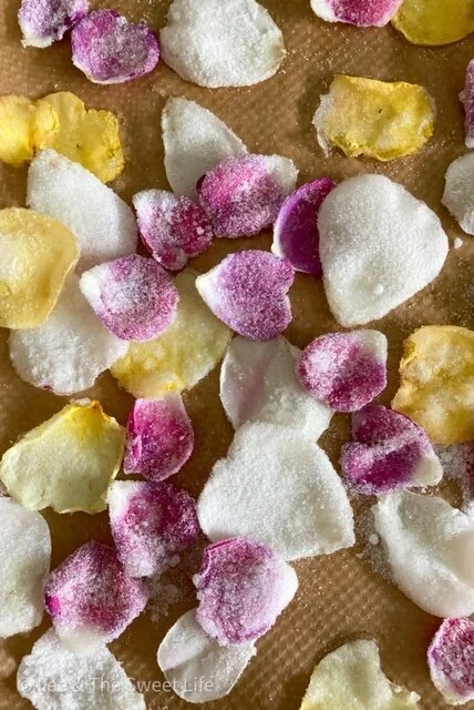 Crystallised Rose Petals