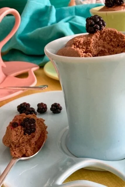 Indian Spiced Chai Tea Infused Chocolate Mouse