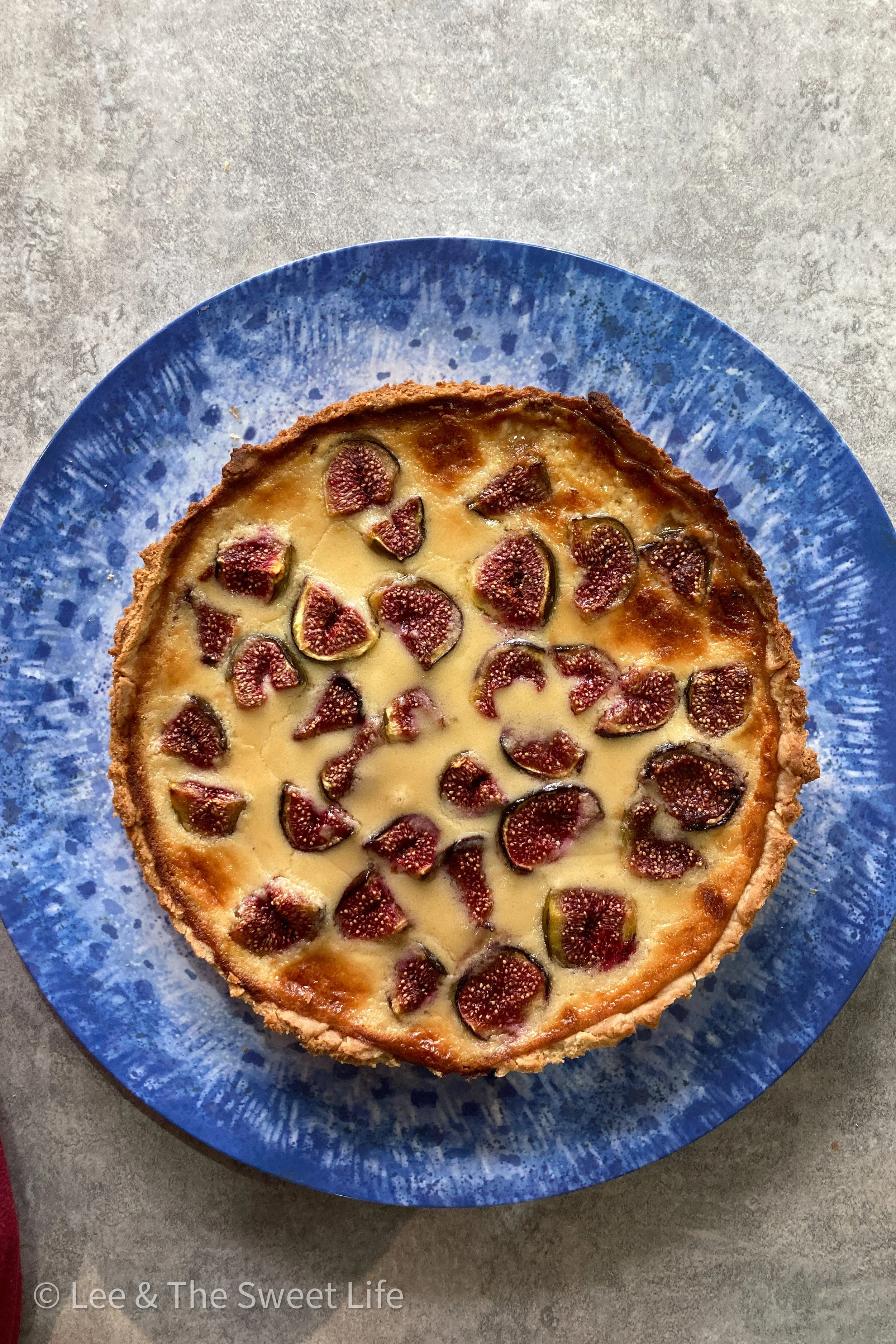 Croatian Fresh Fig, Honey &amp; Mascarpone Tart