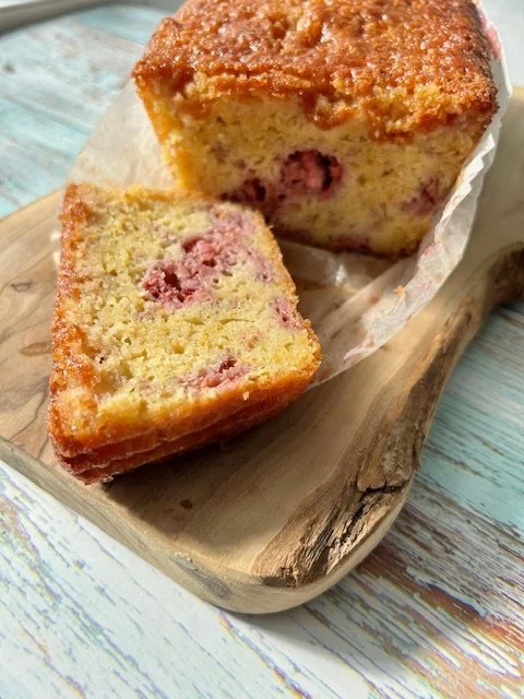 Raspberry &amp; Orange Drizzle Cake 
