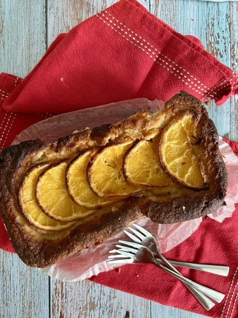 Orange &amp; Ricotta Loaf Cake - A Glutton Free Cake