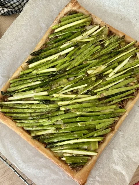 Asparagus &amp; Leek Tart – Vegan/Gluten Free