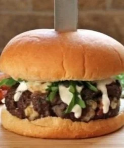 Bleu Cheez N Parm Gourmet Burger