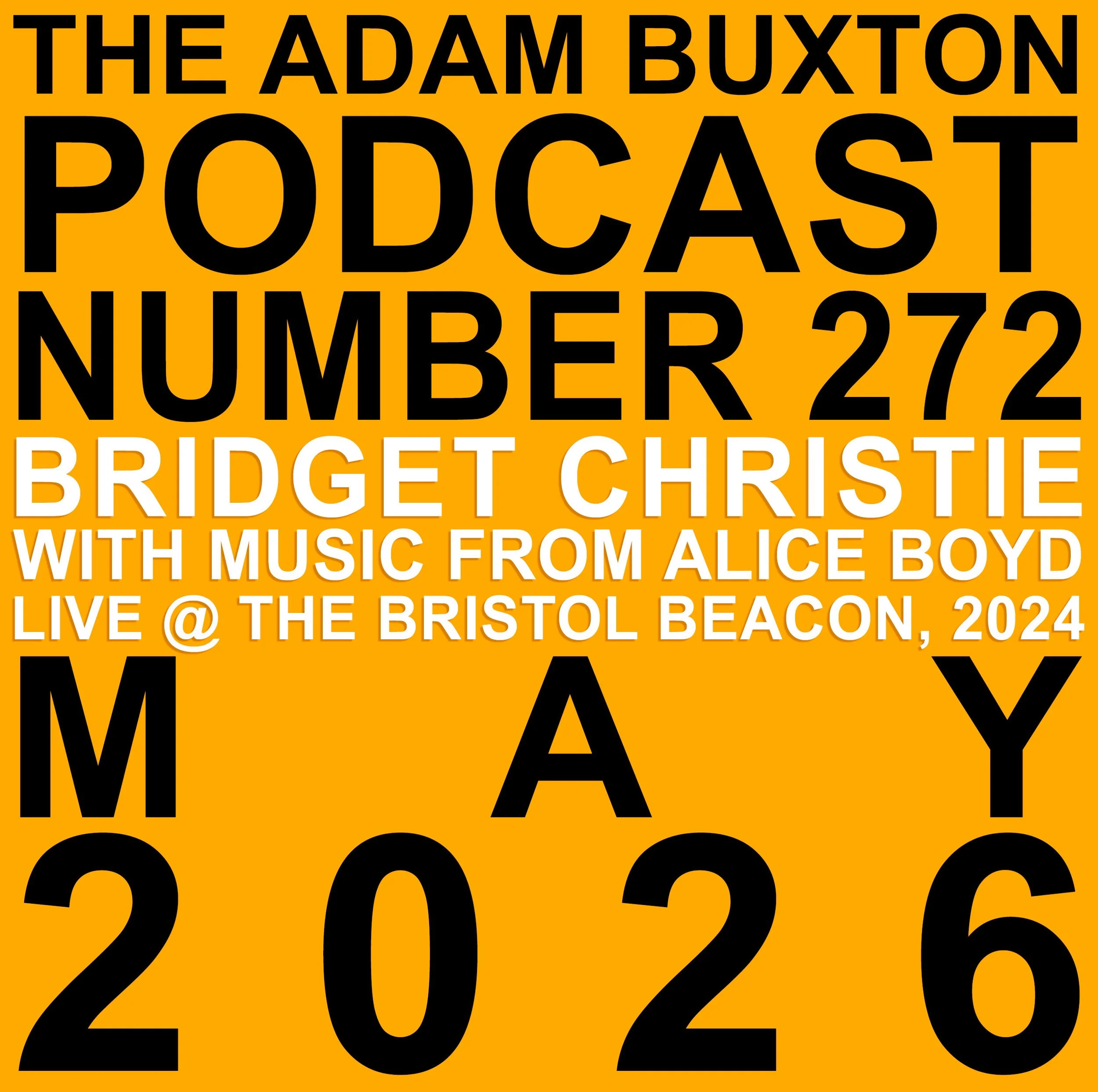 Alice sings live on Adam Buxton's podcast