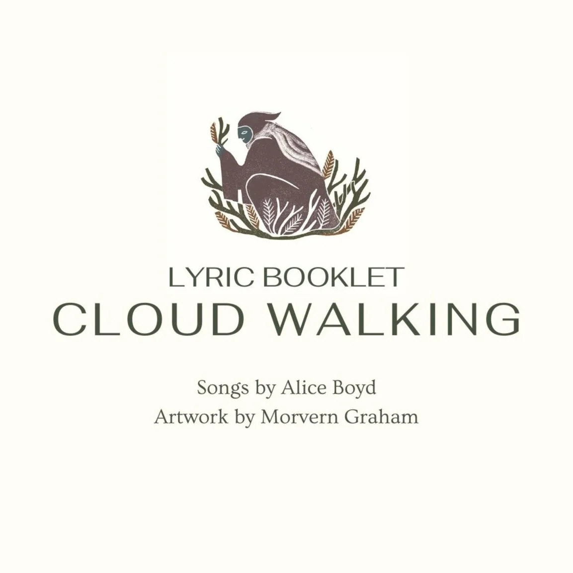 Cloud Walking lyric booklet: Digital download