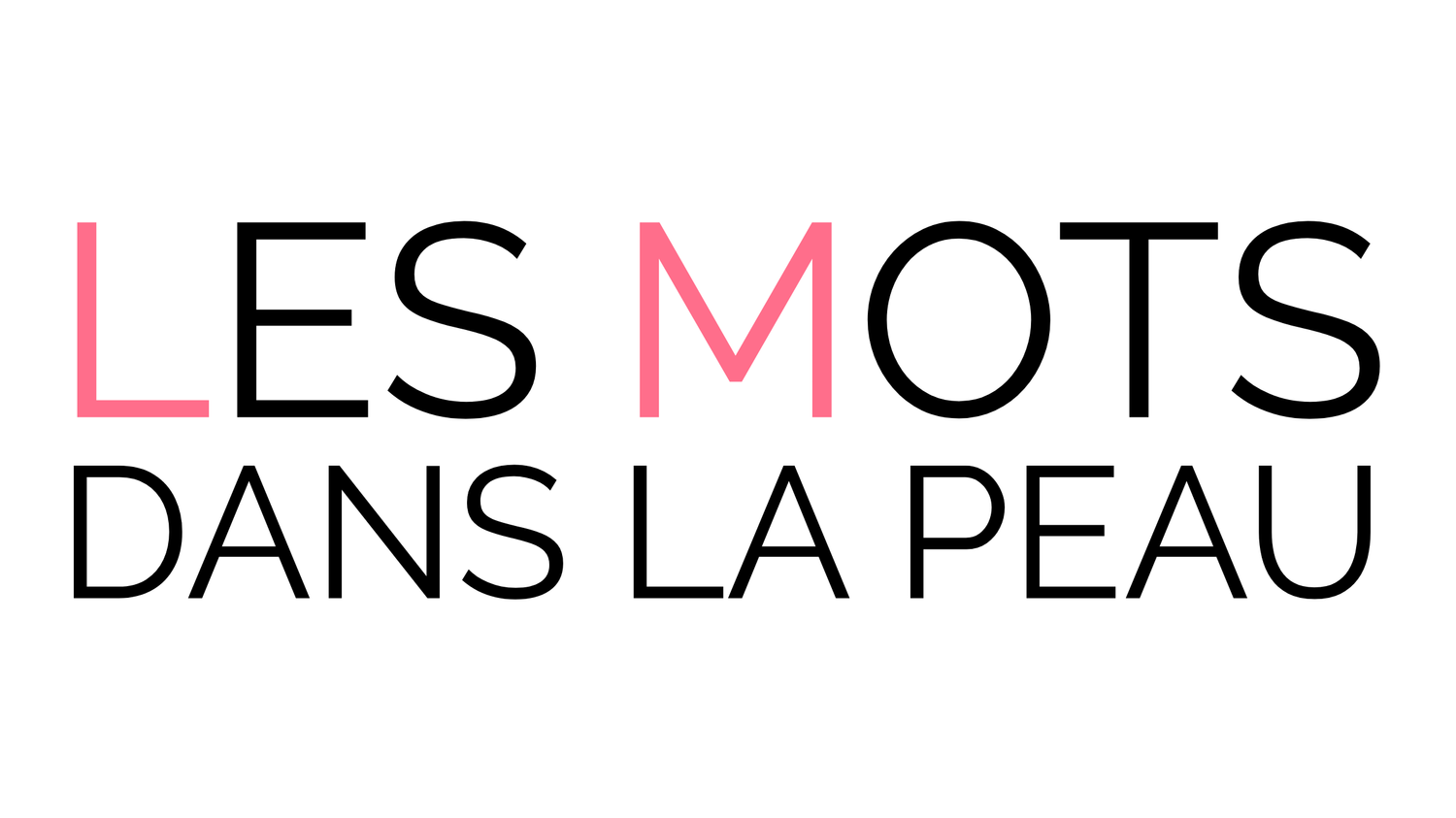 LES MOTS DANS LA PEAU