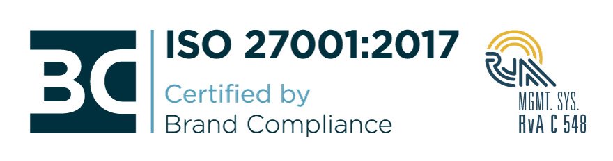 We are now certified according to ISO/IEC 27001:2017
