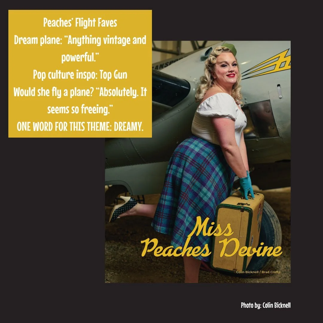 ✈️ Planes &amp; Pin Ups: Meet the Models &ndash; Flight Crew #1
⁠We&rsquo;re kicking off this sky-high series with four absolute icons from our latest edition &mdash; bringing bold dreams, vintage vibes, and fierce femininity to the hangar.
⁠
💋 Miss