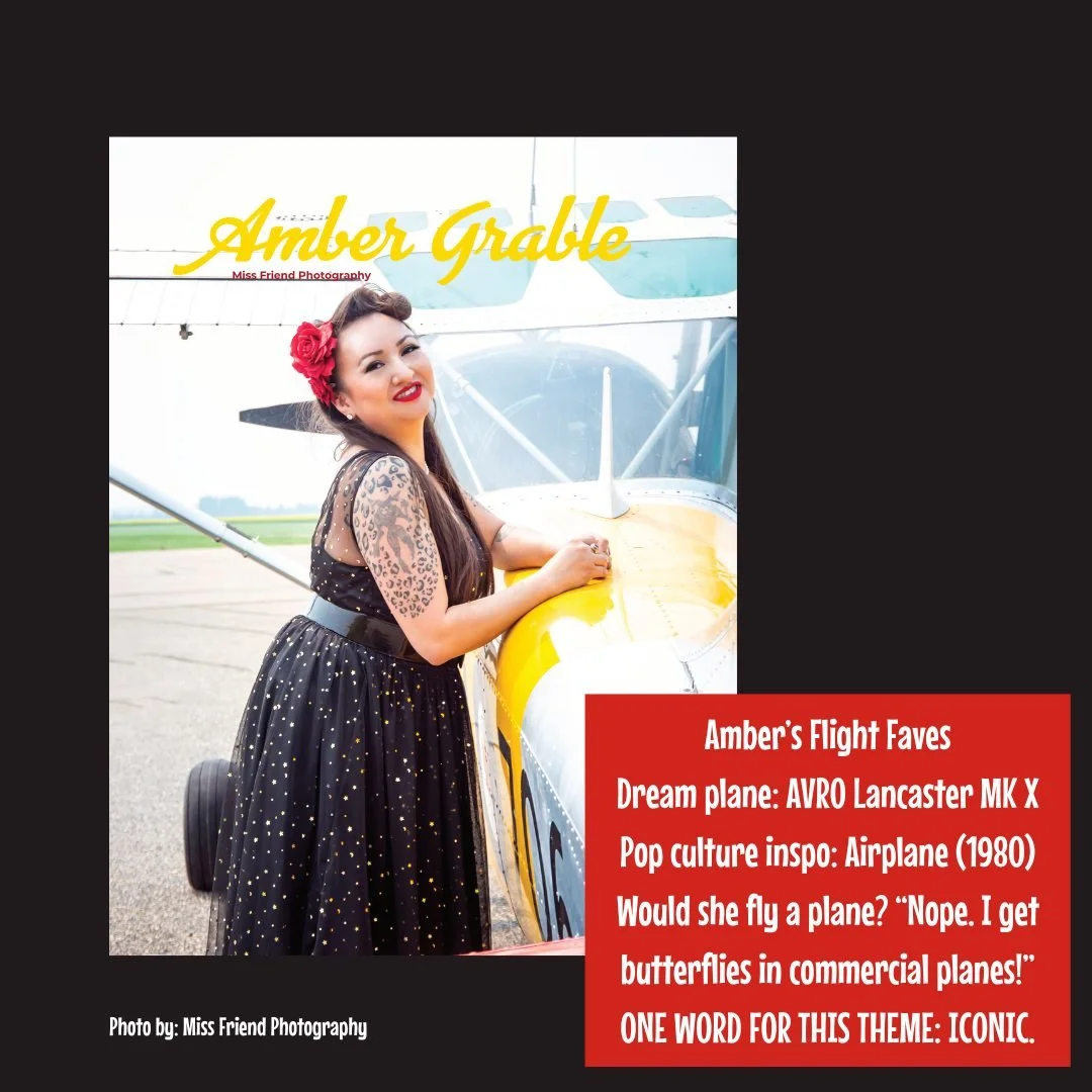 Planes &amp; Pin Ups: Meet the Models &ndash; Flight Crew #3

⁠Buckle up, babes &mdash; today&rsquo;s featured flyers are a mix of fearless, fashionable, and downright iconic. From bombshells facing their fears to vintage dreamers chasing empowerment