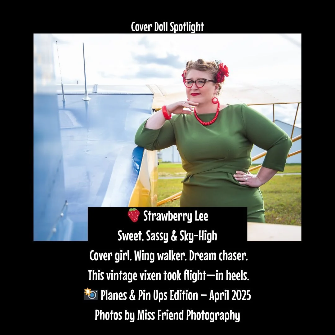 🍓 Meet Strawberry Lee, our daring and dazzling cover girl!
She&rsquo;s sweet, sassy, and absolutely sky-high &mdash; from wind-whipped aviation shoots to a literal mid-air proposal (yes, seriously).
⁠
✨ &ldquo;You need at least one outfit that shows