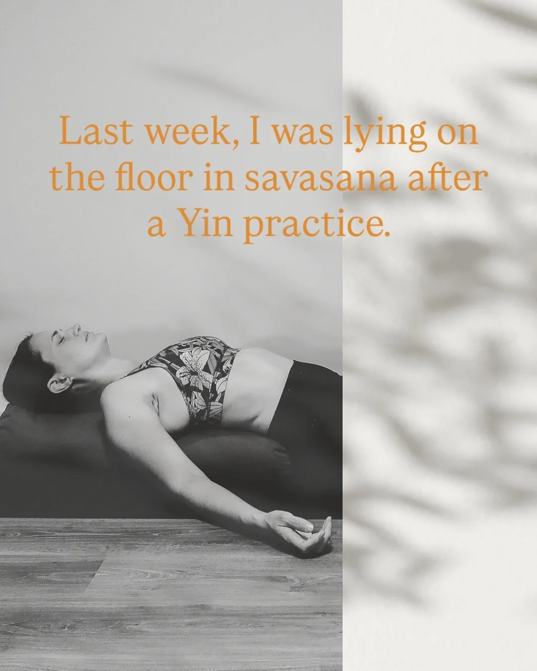 Yoga doesn't just stretch our muscles - it stretches time. It carves out space for the self we often forget to listen to.  It's giving permission to rest when the world tells us to keep pushing.  The pause isn't wasted time. It's the place where we r