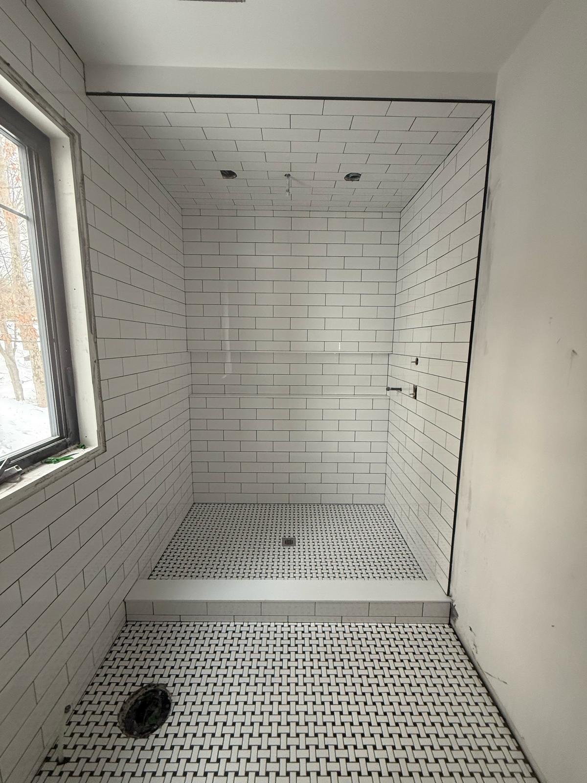 Bathroom renovation - shower tiles