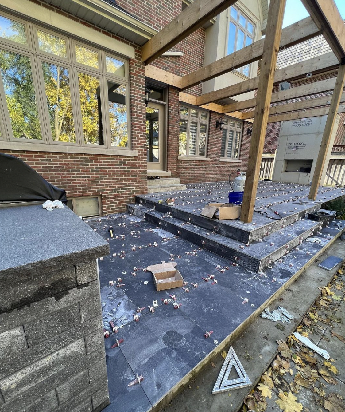 Outdoor tile for patio