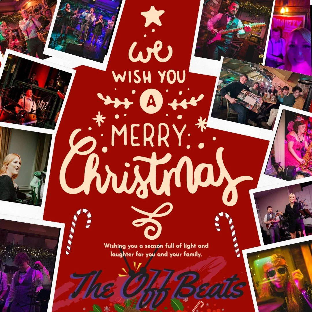 🎷🎄Merry Christmas from all here at The OffBeats 🎄🎺

Catch us Stephens Day in @dwyerscork from 10PM for your Christmas OffBeats fix.

We hope you all have a lovely Christmas and we'll see ye soon