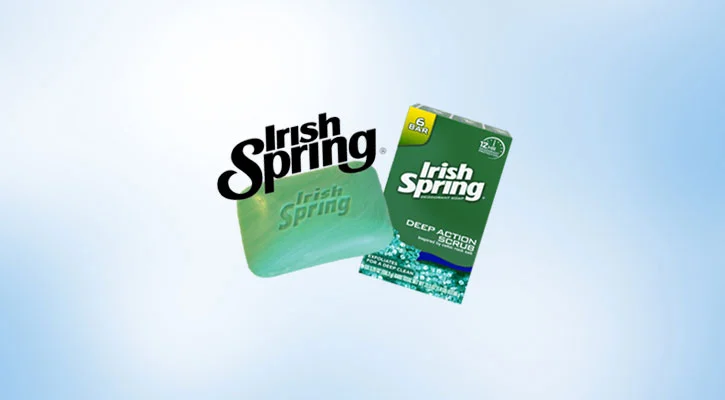 Irish Spring Deep Action Scrub Deodorant Soap