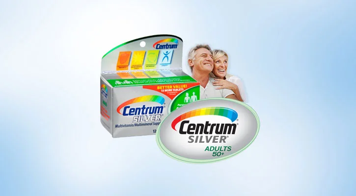 Centrum Silver Multivitamin Tablets