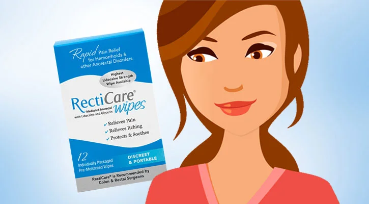 RectiCare® Medicated Anorectal Wipes