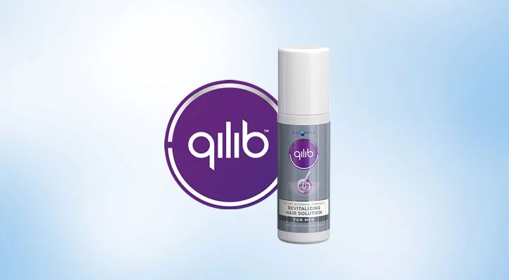 qilib™ Hair Regrowth Treatment for Men, Unscented, 2 Oz.