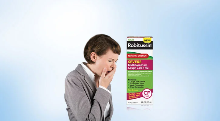 Robitussin Maximum Strength Severe Multi-Symptom Cough Cold Flu