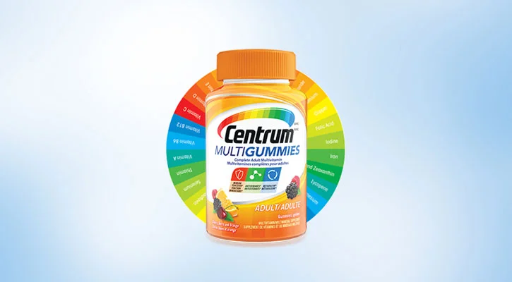 Centrum® MultiGummies® Adults Multivitamin/Multimineral Supplement