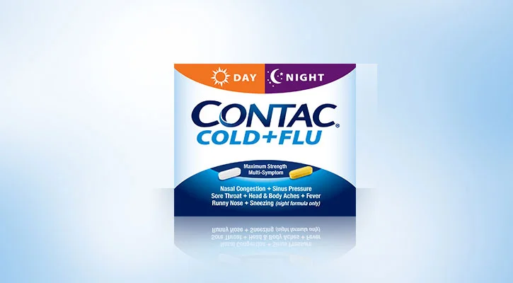 Contac Cold + Flu Caplets