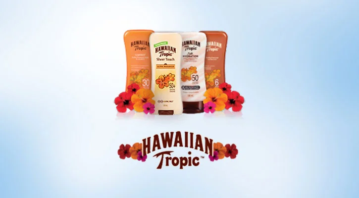 Hawaiian Tropic Dry Oil Spay &amp; Sheer Touch Lotions