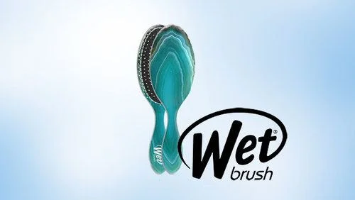 Wet Brush Original Detangler - Gemstone - Teal Agate