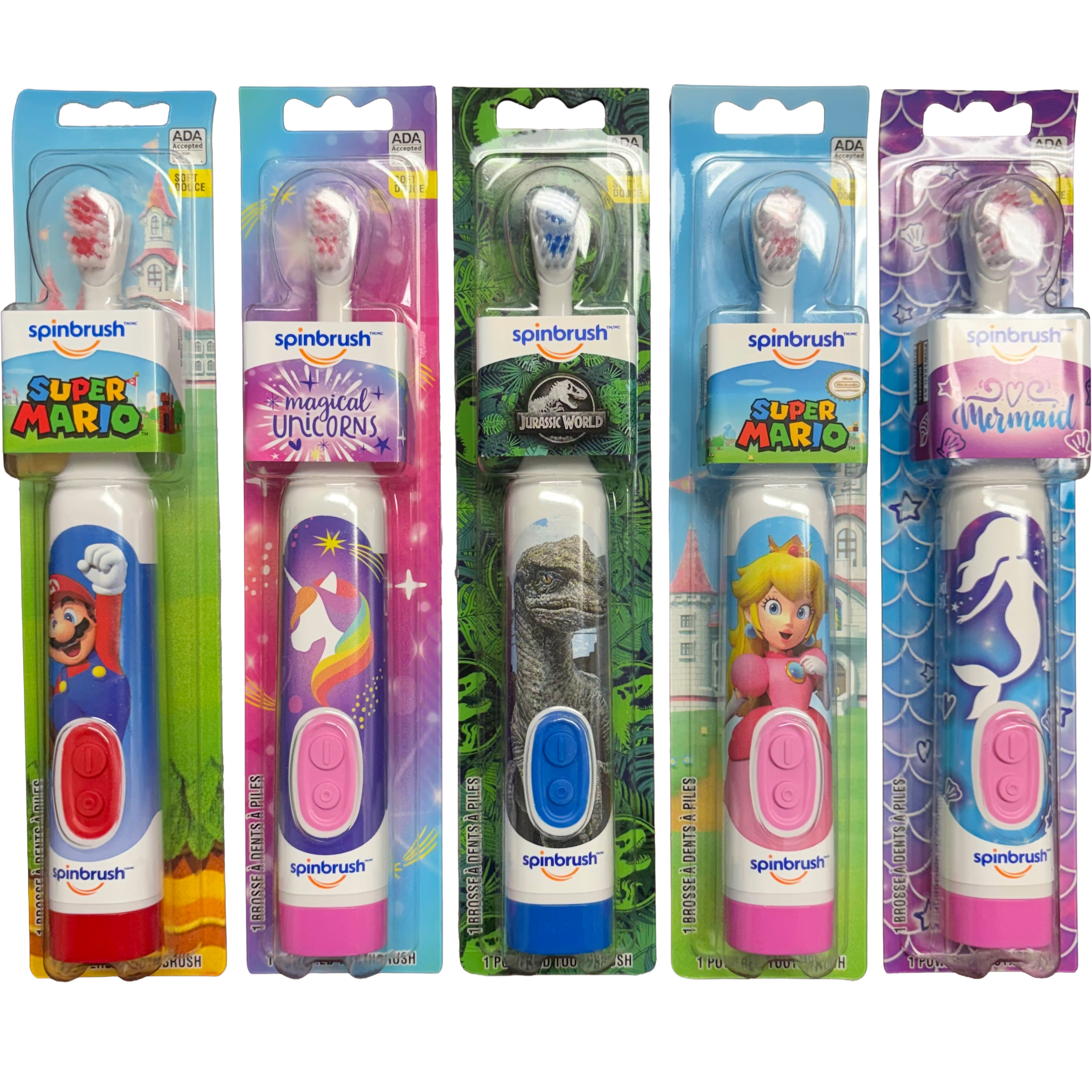 Spinbrush Toothbrush Multipacks for Wholesale and Retail Programs
