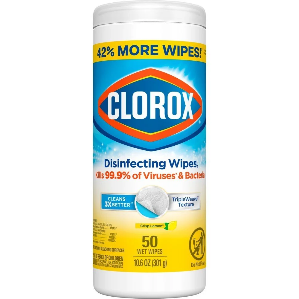 Clorox Lemon Disinfecting Wipes - 50ct.jpg