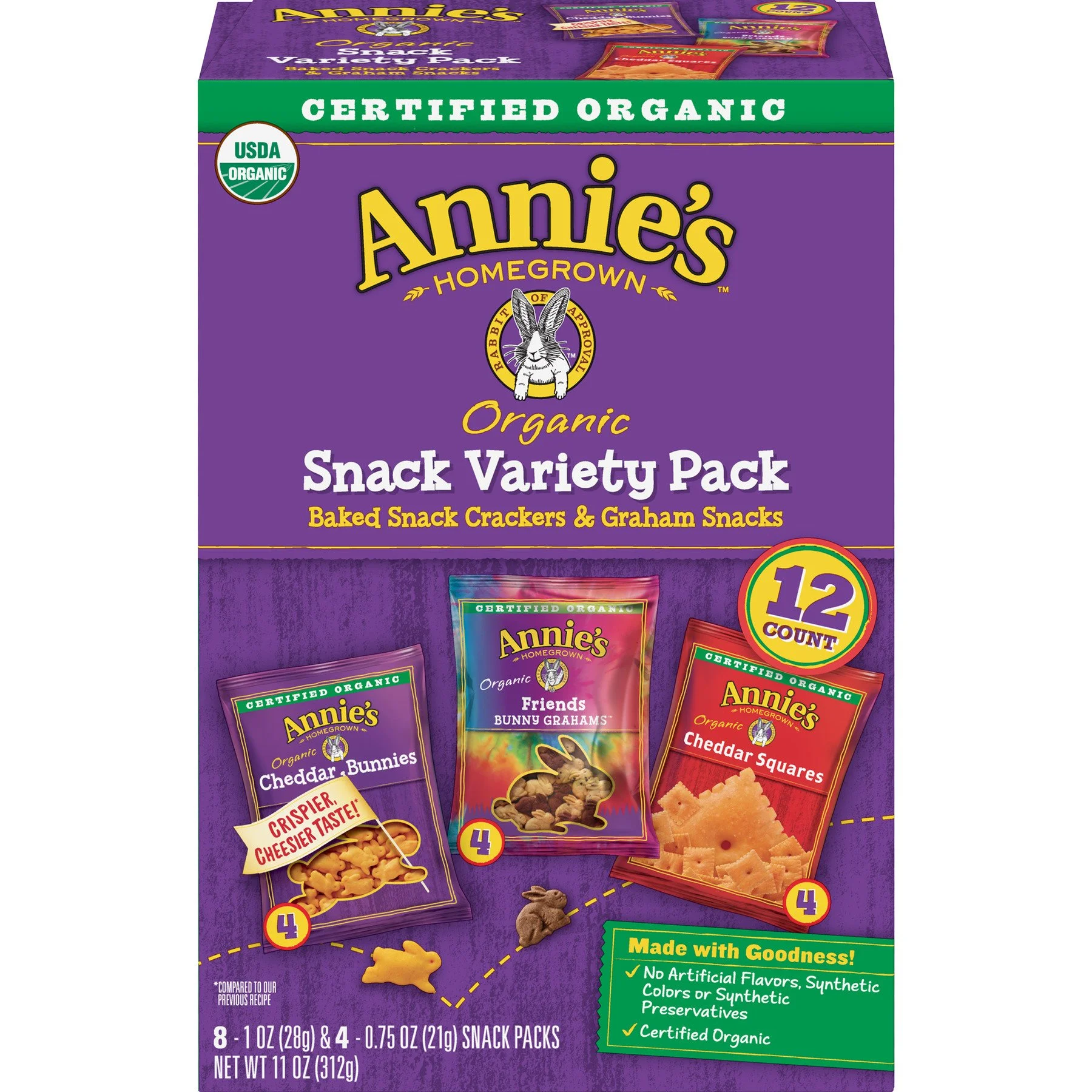 Annie's Homegrown Variety Snack Pack - 12ct 11oz.jpg