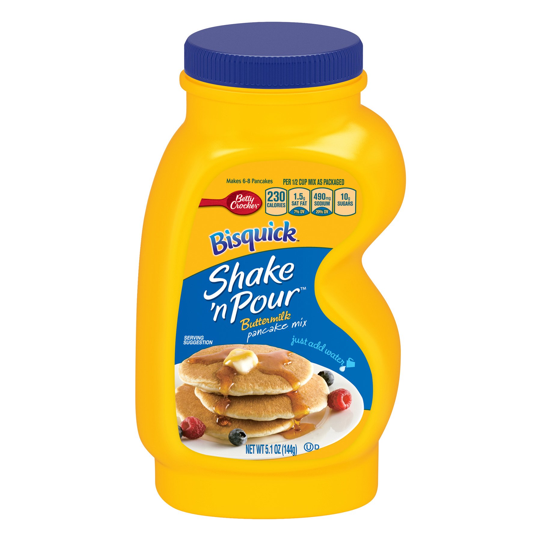 Betty Crocker Bisquick Shake N Pour Buttermilk Pancake Mix 5.1 Oz.jpg