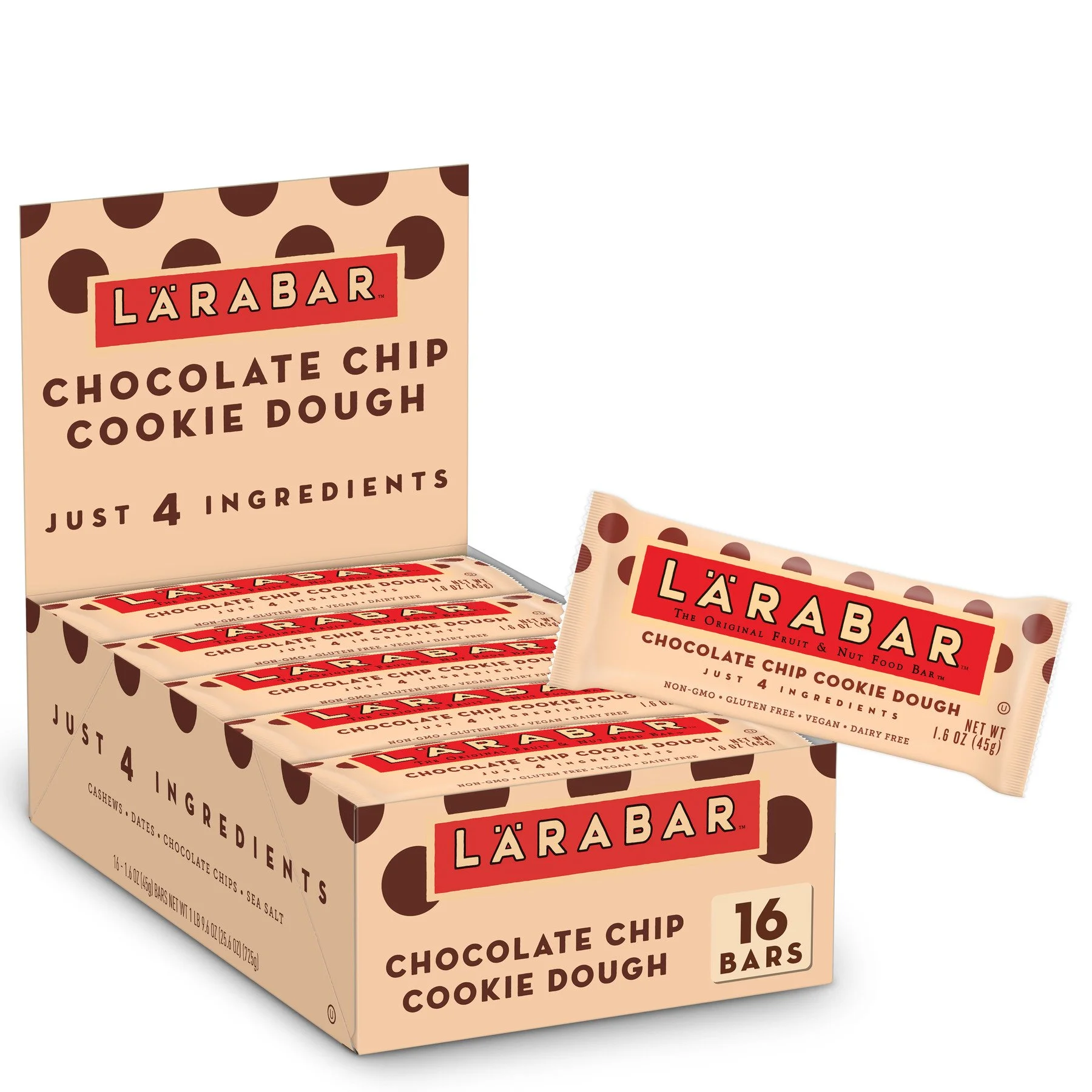 Larabar Gluten Free Fruit & Nut Bar Chocolate Chip Cookie Dough 16 Bars.jpg