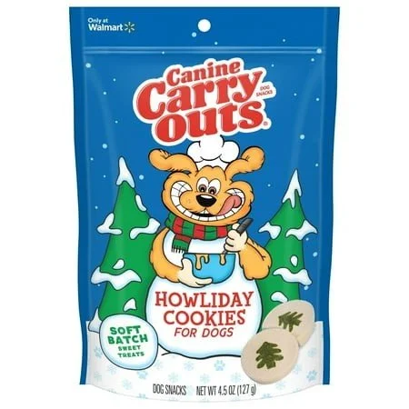Canine Carry Outs Woofmas Cookies for Dogs Holiday Dog Treats 4.5 Oz. Bag.jpg