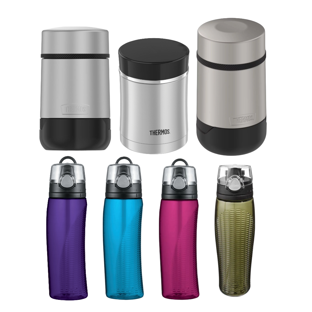 Thermos Wholesale Hydration Bottles and Vacuum Insulated Food Jars for Bulk Retail and Distribution Purchasing