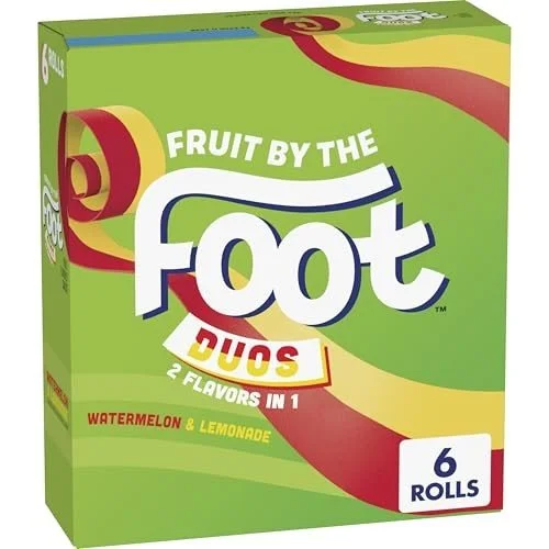 Fruit by the Foot Duos Fruit Snacks Watermelon & Lemonade - 4.5oz 6ct.jpg