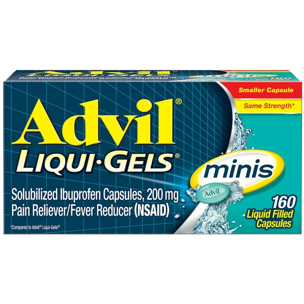 Advil Pain Reliever Fever Reducer, 200 Mg, Minis, Liquid Filled Capsules.jpeg
