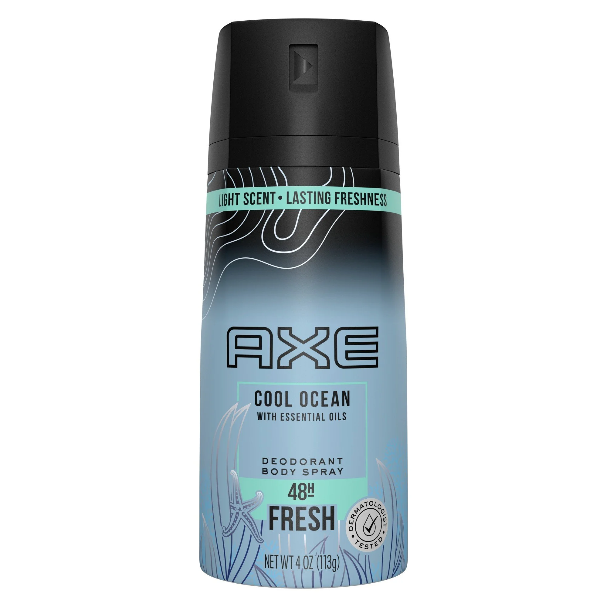 Axe, Body Spray Cool Ocean, 4 Oz.jpg