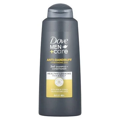 Dove, Men + Care, Anti-Dandruff 2-in-1 Shampoo + Conditioner, Pine & Citrus, 20.4 Fl Oz (603 Ml).jpg
