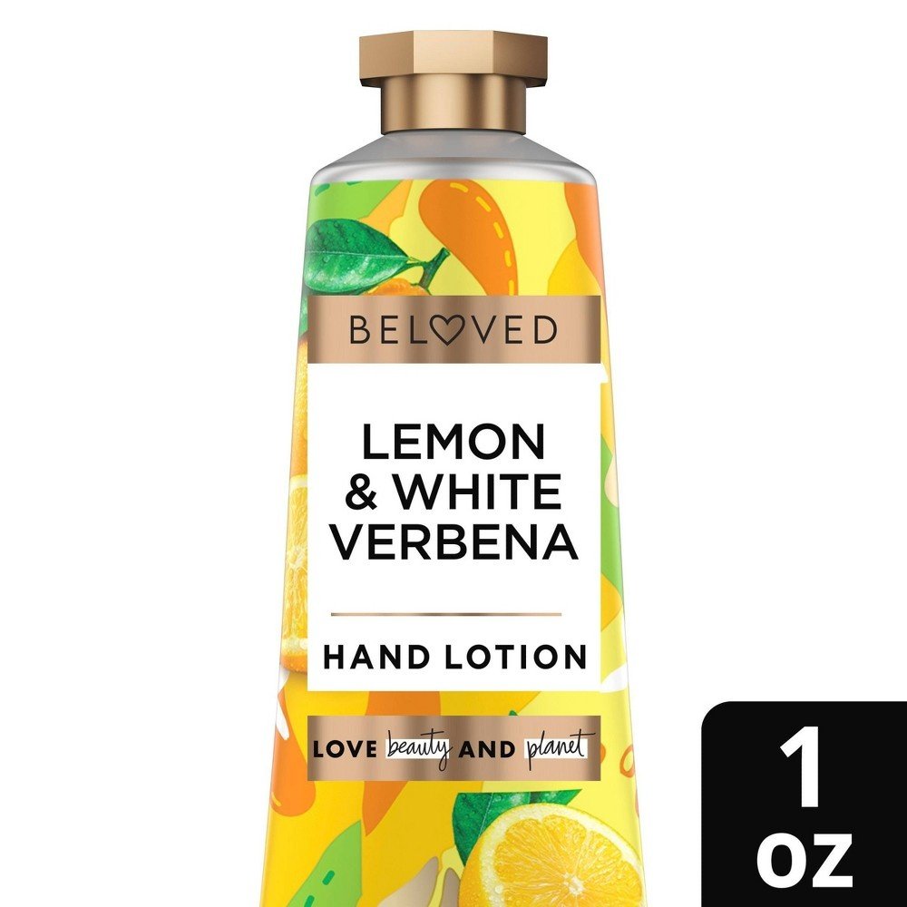 Beloved Lemon & White Verbena Hand Lotion, Travel Size - 1oz.jpg