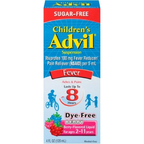 Advil, Childrens Suspension Fever Aches and Pains, 4 Oz.jpg