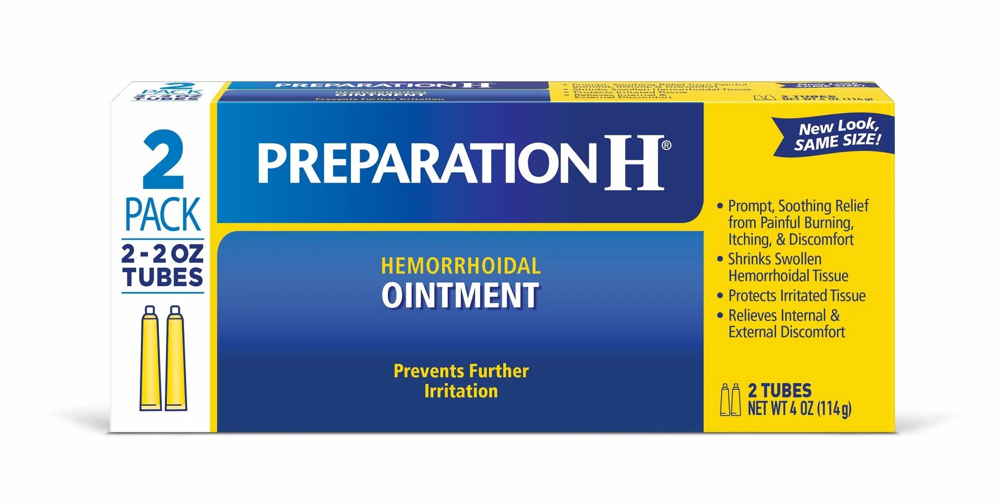 Preparation H Hemorrhoidal Ointment 2 Oz Tubes 2 Ct 1 Pack.jpg